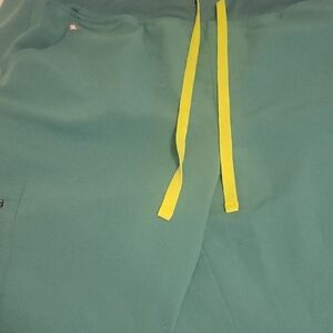 Figs Green Technical Collection Pants